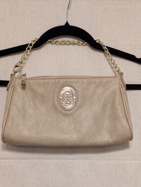 Beige Dana Buchman Chain-Handle Bag
